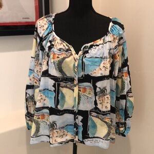 NWOT Karen Kane Blouse